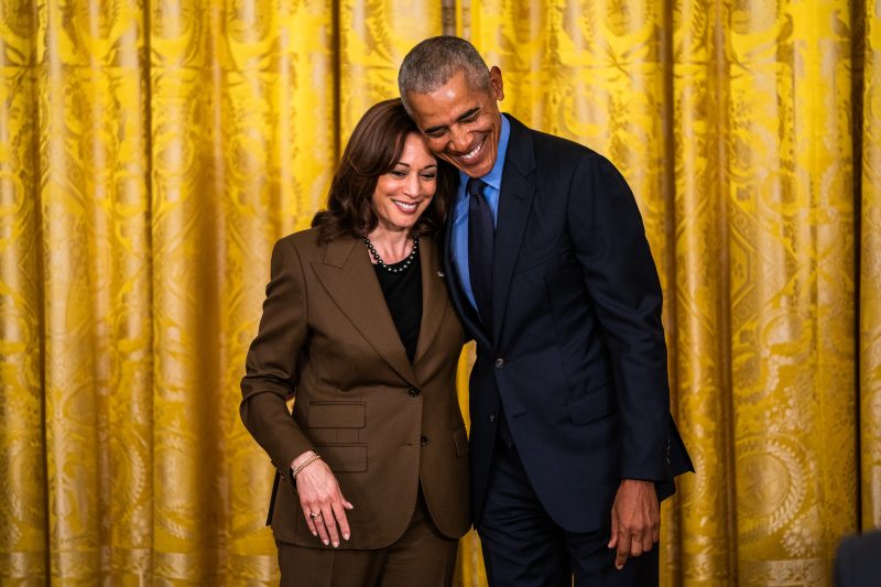  Barack and Michelle Obama endorse Kamala Harris for president