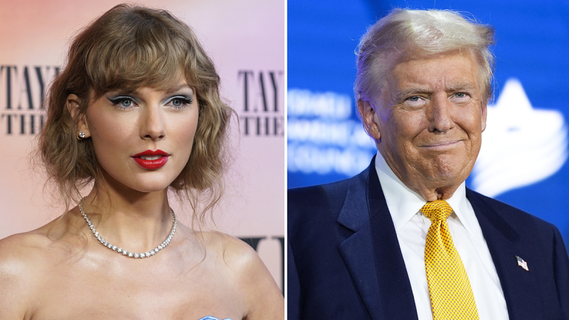  Trump has higher favorability numbers than Taylor Swift, poll finds