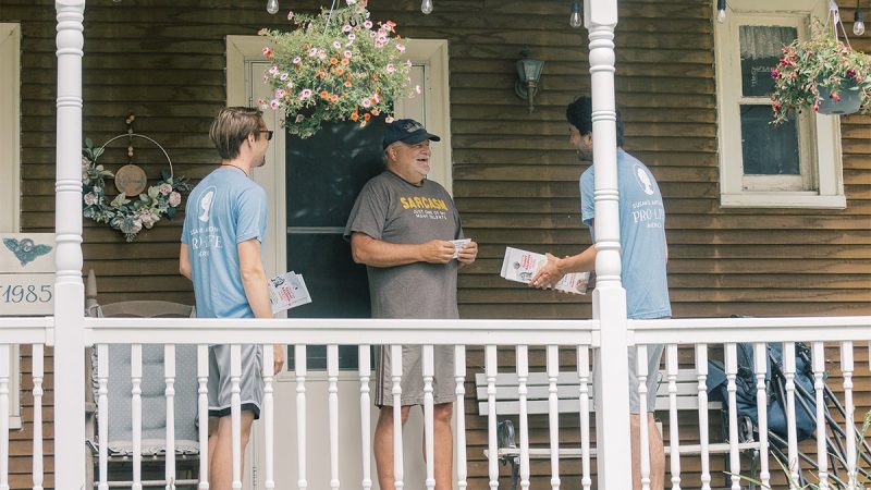  Major pro-life group knocks on 4 million doors in 2024 swing states