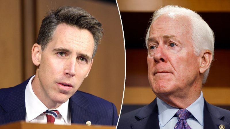  Sen. Josh Hawley ‘delighted’ to back Sen. John Cornyn for Senate Majority Leader