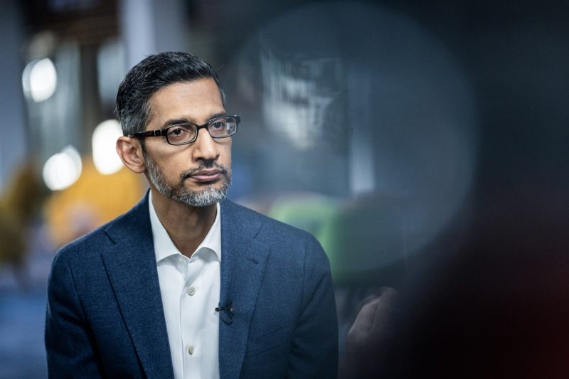  Google CEO Pichai struggled to navigate a pressure-filled year