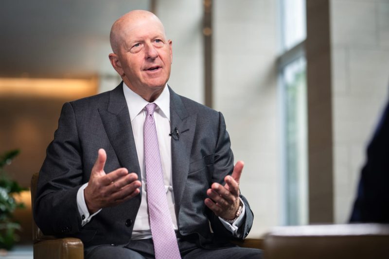  There’s been a ‘meaningful shift’ in CEO confidence since Trump’s election, says Goldman’s Solomon