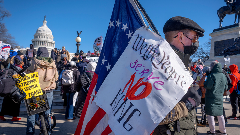  ‘Not My Presidents Day’ protests erupt across the country