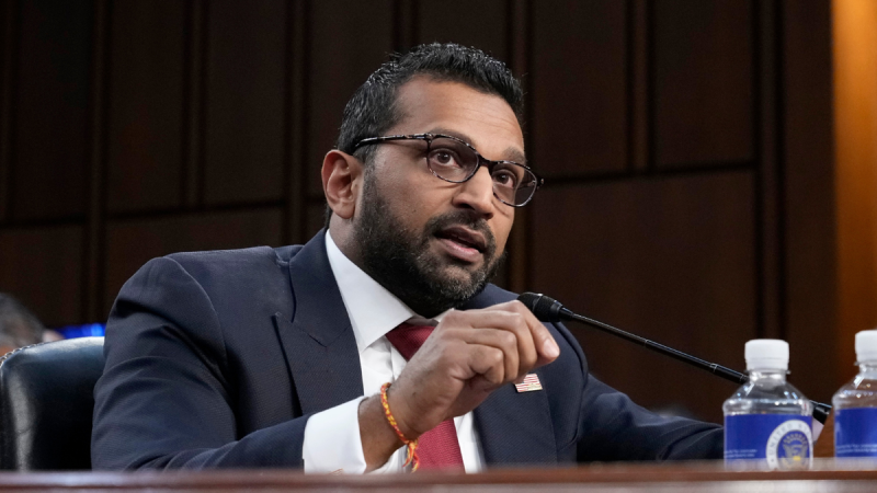  FBI nominee Kash Patel advances to final Senate confirmation vote