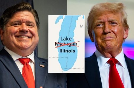 Pritzker trolls Trump by ‘renaming’ Lake Michigan as ‘Lake Illinois,’ joking he’d annex Green Bay