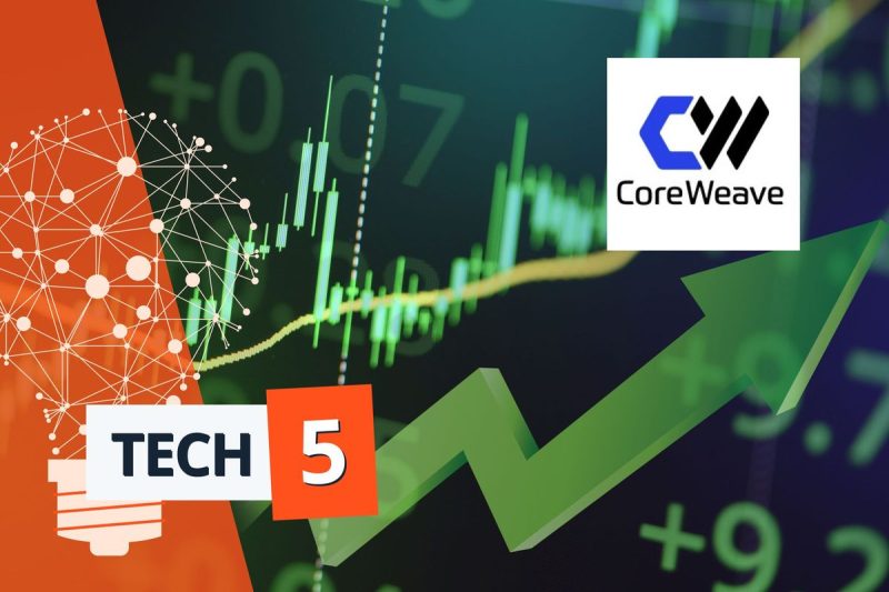  Tech 5: CoreWeave Plans US$4 Billion IPO, Trump Threatens CHIPS Act