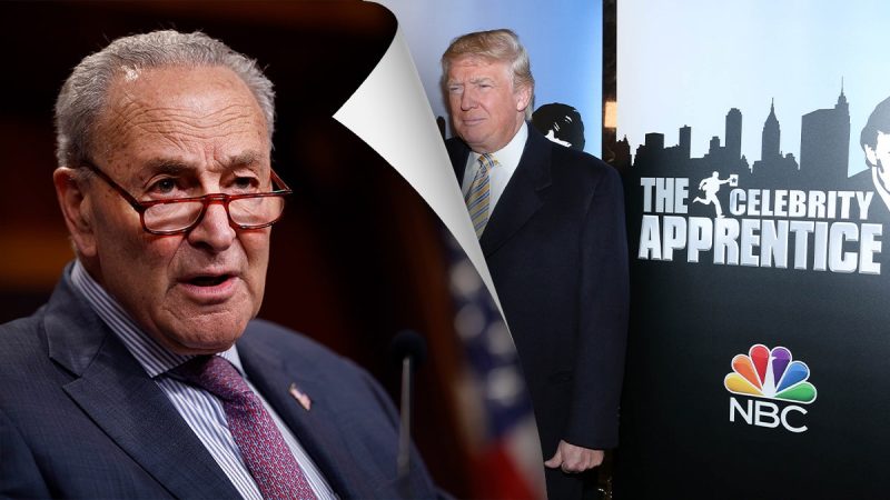  Schumer’s ‘Apprentice’ praise of Trump goes viral: ‘Going to go places’