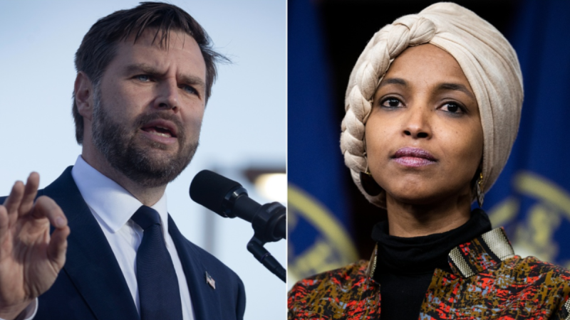  Vance, conservatives blast Omar over resurfaced ‘fearful of White men’ clip: ‘Genocidal language’
