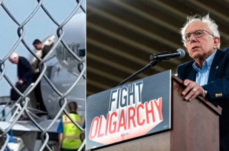 Energy watchdog exposes eye-popping carbon footprint of Sanders’ jet-setting tour: ‘Fake socialist’