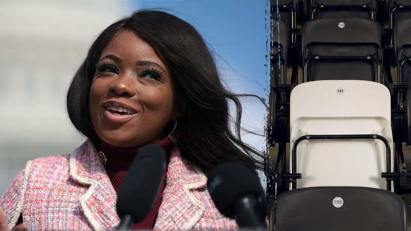  ‘Use a chair’: Jasmine Crockett invokes 2023 Montgomery brawl in college speech