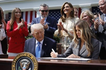 Trump hails cooperative effort at anti-revenge porn bill signing: ‘Bipartisanship is still possible’