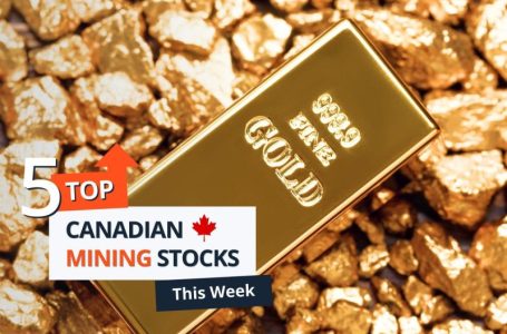 Top 5 Canadian Mining Stocks This Week: Lion Rock Jumps 60 Percent