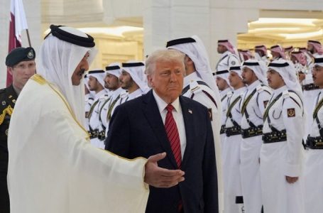Trump visits Qatar as country’s jet offer puts spotlight on nation’s growing influence in Washington