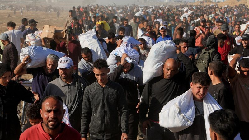  People in Gaza are thanking Trump for aid, leader of US-backed group says