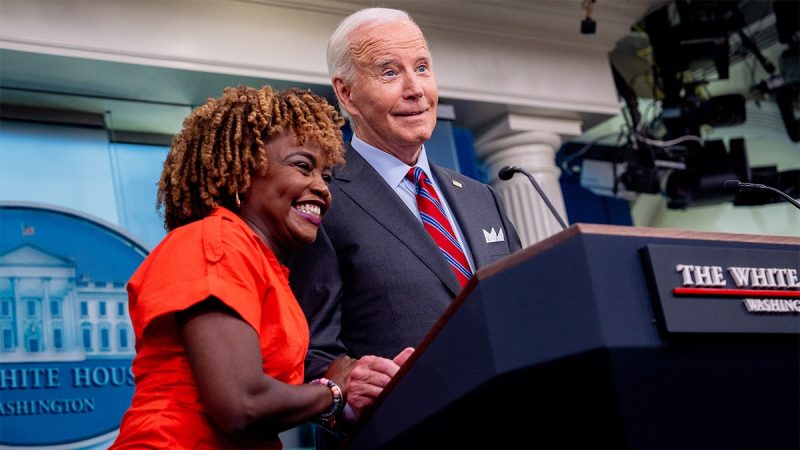  Karine Jean-Pierre abandons Dems after years fiercely defending Biden policies