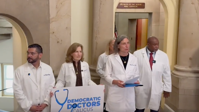  Democratic doctors’ protest against Trump’s ‘beautiful bill’ derailed by flood of US Capitol tourists