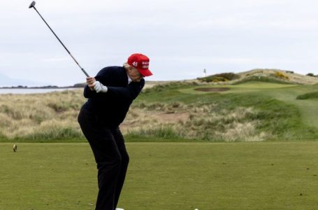 Trump heads to Scotland, continues ironing out trade deals after notching six months back in office