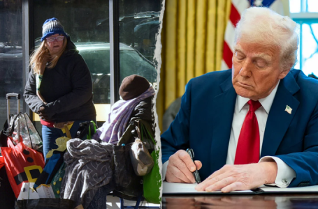 Homeless people can be removed from streets by cities, states in new Trump executive order