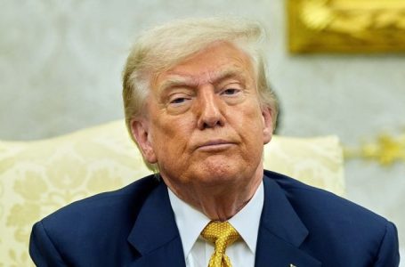 Republicans fixated on Epstein are getting ‘duped’ by Democrats, Trump insists
