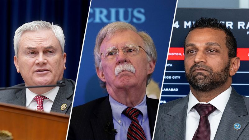  James Comer praises Kash Patel for ‘holding deep state accountable’ as FBI raids John Bolton’s home