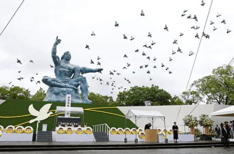 Nagasaki mayor issues chilling warning on 80th anniversary of atomic bombing