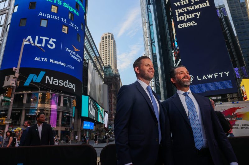  Trump family’s American Bitcoin makes stock market debut