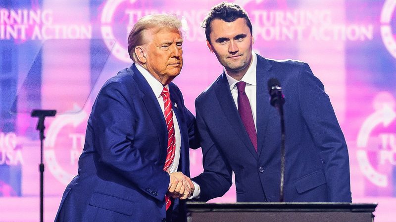  Charlie Kirk credited with helping Trump gain significant ground with young voters