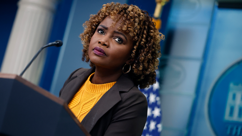  Karine Jean-Pierre arrives for House Oversight grilling in Biden autopen probe