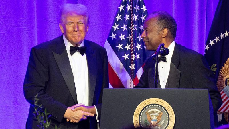  Trump announces plan to award Ben Carson the Presidential Medal of Freedom