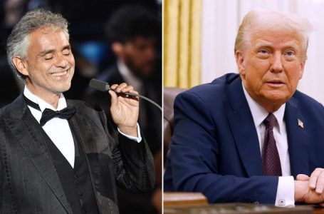 Andrea Bocelli gives Trump impromptu Oval Office performance during White House visit”