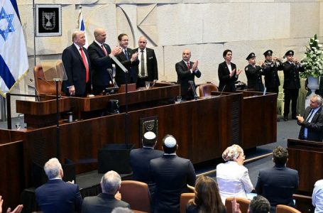 Trump heralds ‘golden age of the Middle East’ in address to Israeli Knesset hours after hostages come home