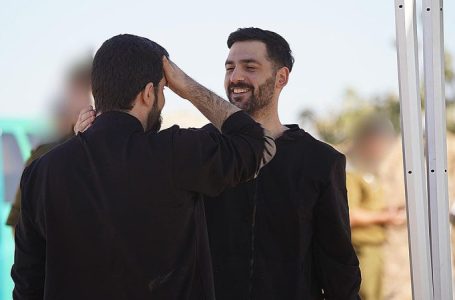 Israeli hostages reunited with families in emotional moments