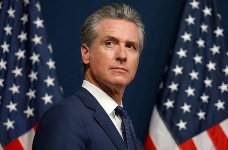 Newsom and Harris both position themselves as potential 2028 White House contenders