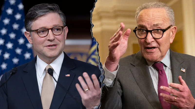  Johnson raises stakes on Schumer as government shutdown barrels into week 3