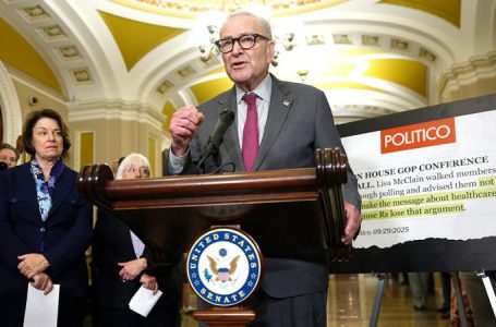 Trump blasts ‘weakened’ Schumer as Democrats again block GOP effort to reopen government