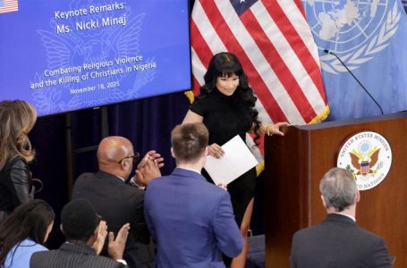 Nicki Minaj teams up with Trump’s UN ambassador to spotlight ‘genocide’ of Christians in Nigeria
