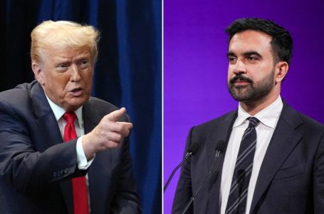 Trump backs Cuomo and threatens to cut federal funding if ‘Communist Mamdani’ wins NYC mayor race