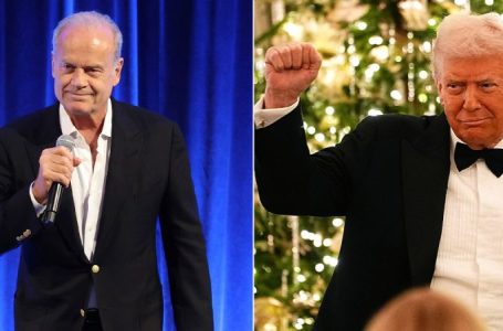 Kelsey Grammer calls Trump ‘one of the greatest presidents we’ve ever had’ at Kennedy Center Honors