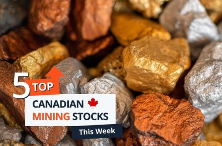 Top 5 Canadian Mining Stocks This Week: Gold Reserve Jumps with 132 Percent Gain