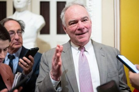 Kaine wants to rein in Trump’s war powers, but never did the same for Biden, Obama