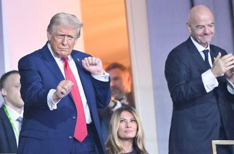 Trump says first lady ‘hates when I do this’ in public — the moment he can’t help repeating