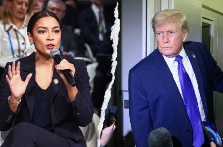 Trump hammers AOC Munich stumbles as ‘not a good look for the United States’