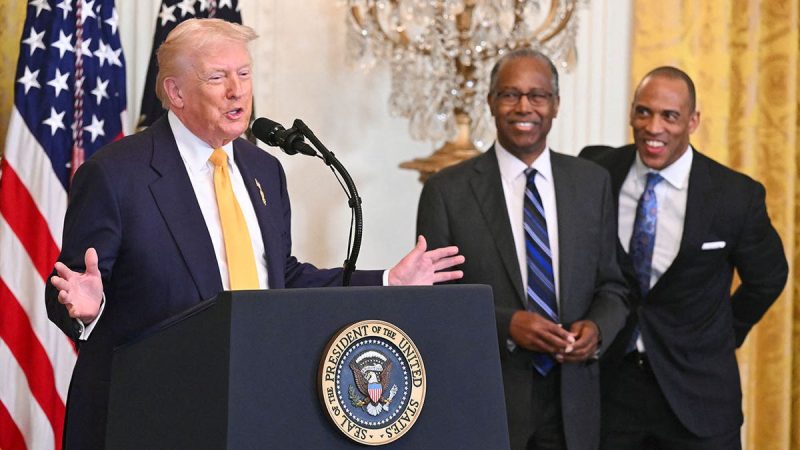  Trump marks Black History Month, announces Medal of Freedom for Carson and praises Nicki Minaj