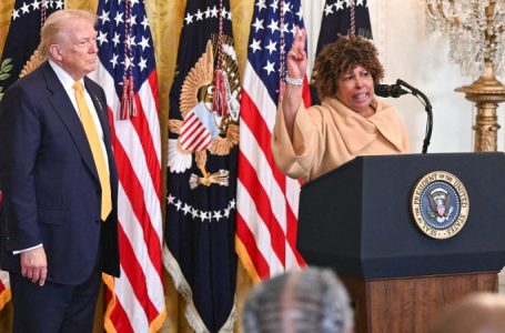 Grandmother tells Trump critics to ‘get off the man’s back’ during White House Black History Month event