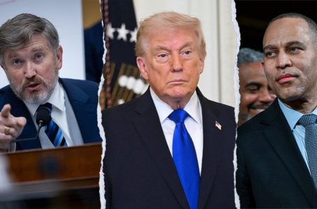 Massie-led push to handcuff Trump on Iran gets Jeffries’ backing