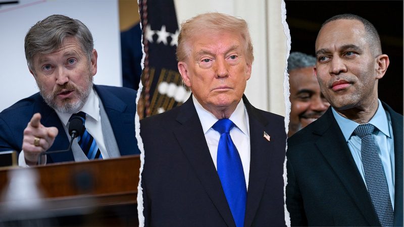 Massie-led push to handcuff Trump on Iran gets Jeffries’ backing