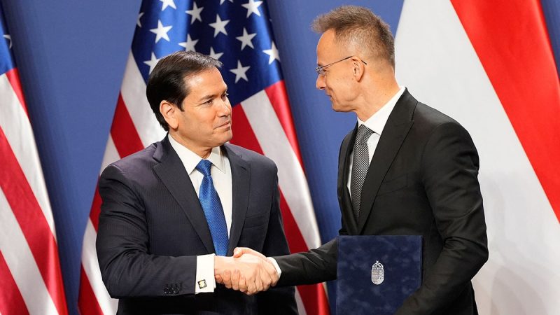  Rubio seals civil nuclear cooperation agreement with Hungary