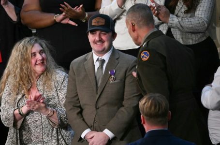 Trump awards Purple Hearts to National Guard members ambushed in Washington, DC: ‘We love you all’