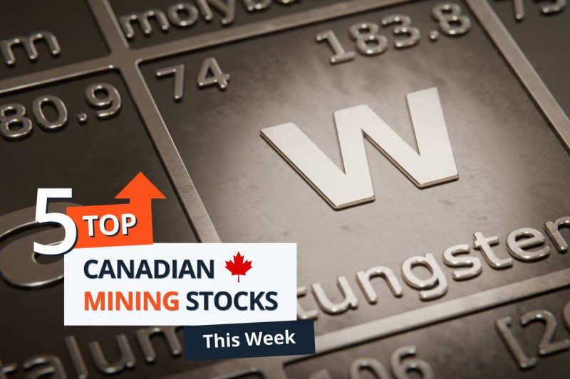  Top 5 Canadian Mining Stocks This Week: Adex Mining Extends Gains with 100 Percent Jump